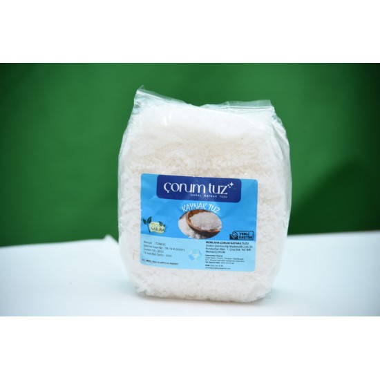 Çorum Memlaha Çorum Tuzu Doğal Kaynak Tuz Öğütülmüş 600g Paket